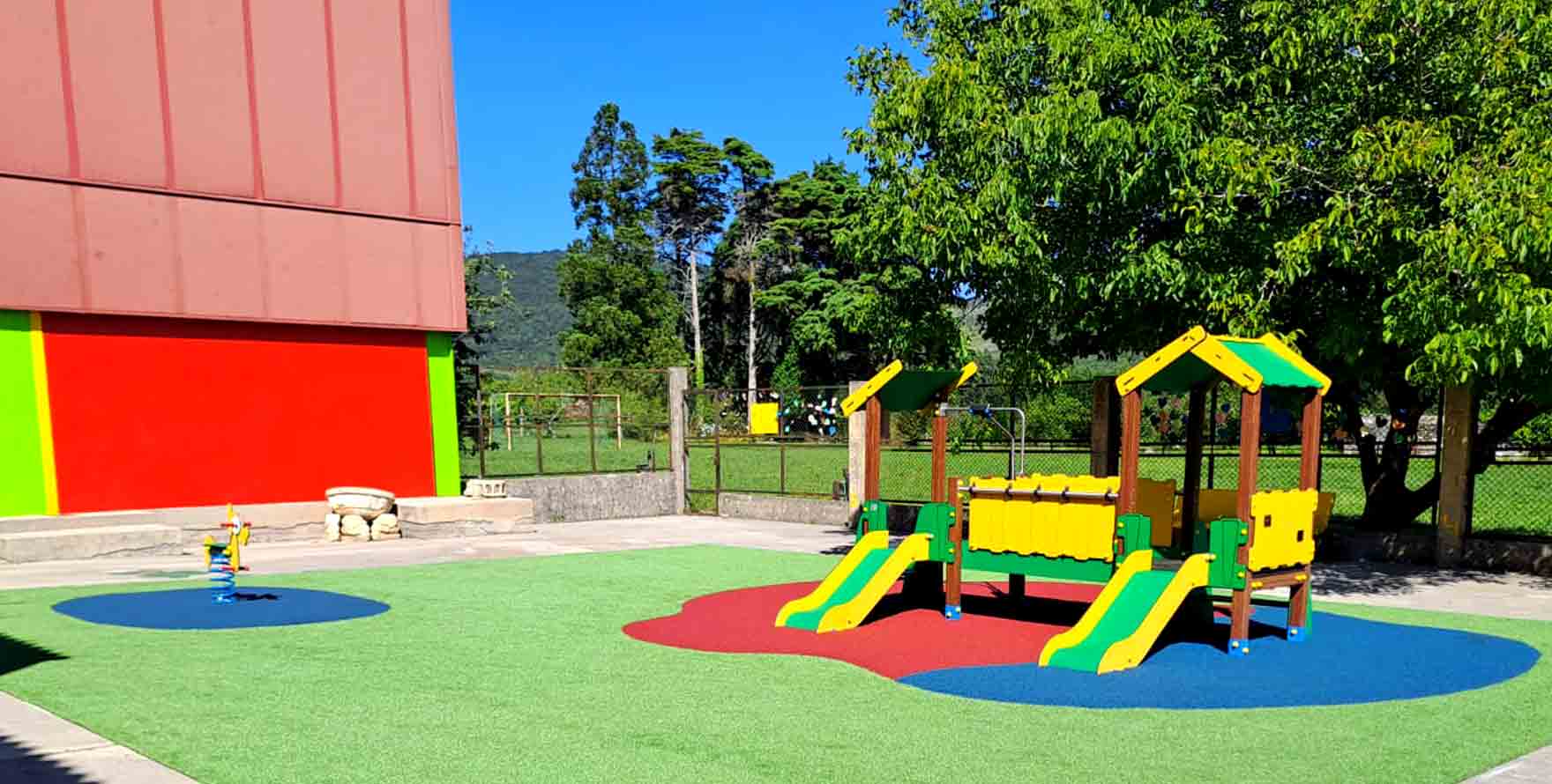 Último proyecto en Galicia: un parque infantil de exterior. - Parques  infantiles I Oziona